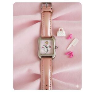 Fossil Barbie “Poodle Parade” Limited Edition 1996 Pink Watch